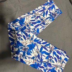 X by gottex floral medium leggings